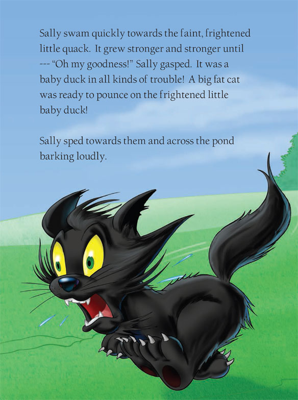 Sally The Barking Duck