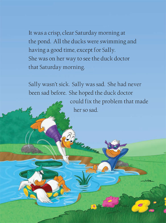 Sally The Barking Duck